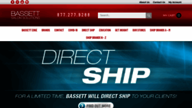 What 4bassett.com website looked like in 2020 (4 years ago)