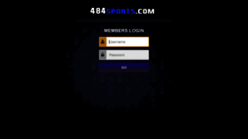 What 484sports.com website looked like in 2020 (4 years ago)