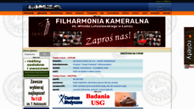 What 4lomza.pl website looked like in 2020 (3 years ago)