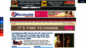 What 4malayalees.com website looked like in 2020 (3 years ago)