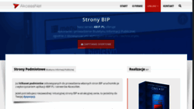 What 4bip.pl website looked like in 2020 (3 years ago)