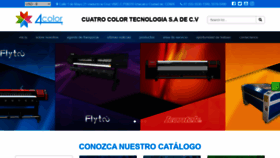 What 4colorplotter.com.mx website looked like in 2020 (3 years ago)