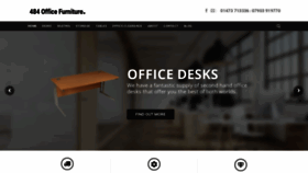 What 484officefurniture.co.uk website looked like in 2020 (3 years ago)