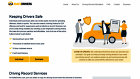 What 4safedrivers.com website looked like in 2020 (3 years ago)