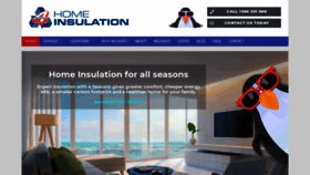 What 4seasonshomeinsulation.com.au website looked like in 2020 (3 years ago)