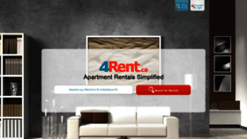 What 4rent.ca website looked like in 2020 (3 years ago)