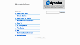 What 4kmovieshd.com website looked like in 2020 (3 years ago)