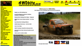 What 4wdbits.co.nz website looked like in 2020 (3 years ago)