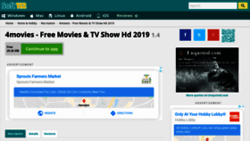 What 4movies-movies-tv-show-hd-2019-free.soft112.com website looked like in 2020 (3 years ago)