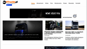 What 4trucks.pl website looked like in 2020 (3 years ago)