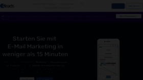 What 4leads.de website looked like in 2020 (3 years ago)