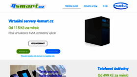 What 4smart.cz website looked like in 2020 (3 years ago)