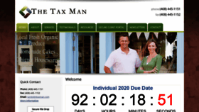 What 4taxman.com website looked like in 2021 (3 years ago)