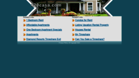 What 420casa.com website looked like in 2021 (3 years ago)