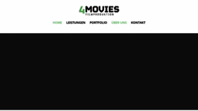 What 4movies.at website looked like in 2021 (3 years ago)