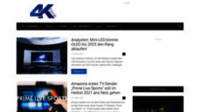 What 4kfilme.de website looked like in 2021 (3 years ago)
