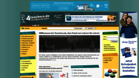 What 4teachers.de website looked like in 2021 (3 years ago)