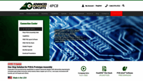 What 4pcb.com website looked like in 2021 (3 years ago)