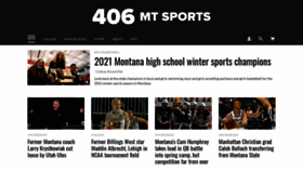 What 406mtsports.com website looked like in 2021 (3 years ago)