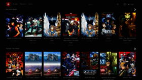 What 4animes.org website looked like in 2021 (5 years ago)