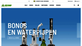 What 420shop.nl website looked like in 2021 (3 years ago)