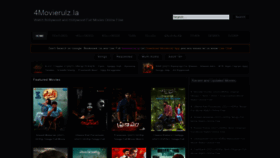 What 4movierulz.pl website looked like in 2021 (3 years ago)