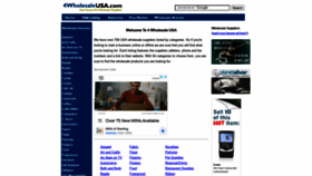 What 4wholesaleusa.com website looked like in 2021 (3 years ago)