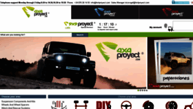 What 4x4proyect.com website looked like in 2021 (2 years ago)