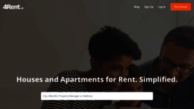 What 4rent.ca website looked like in 2021 (2 years ago)