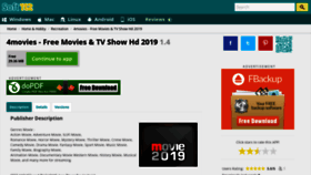 What 4movies-movies-tv-show-hd-2019-free.soft112.com website looked like in 2021 (2 years ago)