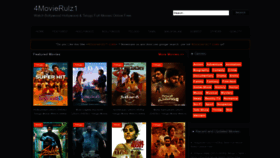 What 4movierulz1.com website looked like in 2021 (2 years ago)