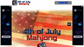 What 4thofjulymahjong.com website looked like in 2021 (2 years ago)