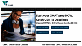 What 4gmat.com website looked like in 2022 (2 years ago)