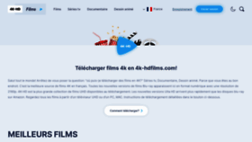 What 4k-hdfilms.com website looked like in 2022 (2 years ago)
