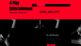 What 4playentertainment4u.com website looked like in 2022 (2 years ago)