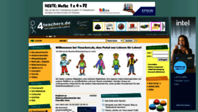 What 4teachers.de website looked like in 2022 (2 years ago)
