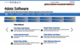 What 4dots-software.com website looked like in 2022 (2 years ago)