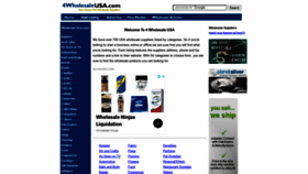 What 4wholesaleusa.com website looked like in 2022 (2 years ago)
