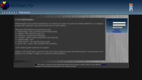 What 4chan.ro website looked like in 2022 (2 years ago)