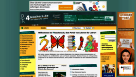 What 4teachers.de website looked like in 2023 (1 year ago)