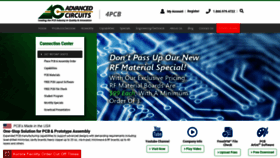 What 4pcb.com website looked like in 2023 (1 year ago)