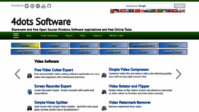 What 4dots-software.com website looked like in 2023 (This year)