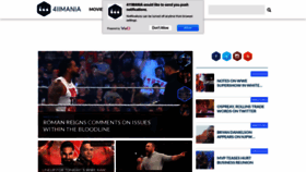 What 411mania.com website looked like in 2023 (This year)
