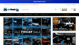 What 4x4truckleds.com website looked like in 2023 (This year)