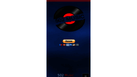 What 502music.com website looked like in 2015 (8 years ago)