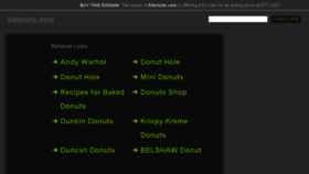 What 5donuts.com website looked like in 2015 (8 years ago)