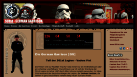 What 501st.de website looked like in 2016 (8 years ago)