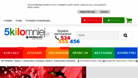 What 5kilomniej.pl website looked like in 2017 (7 years ago)