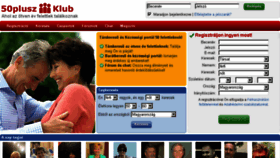 What 50plusz-klub.hu website looked like in 2017 (7 years ago)