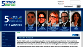 What 5towatch.ca website looked like in 2017 (6 years ago)
